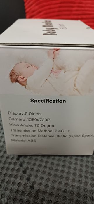 Niania elektroniczna z kamerą HD Gwarancja