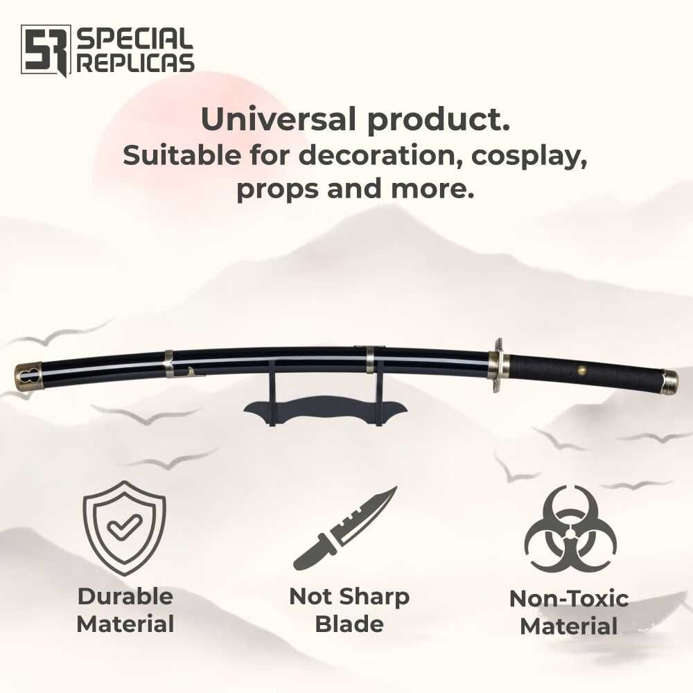 Miecz Katana Roronoa Zoro Yubashiri One Piece Drewniany JT10510