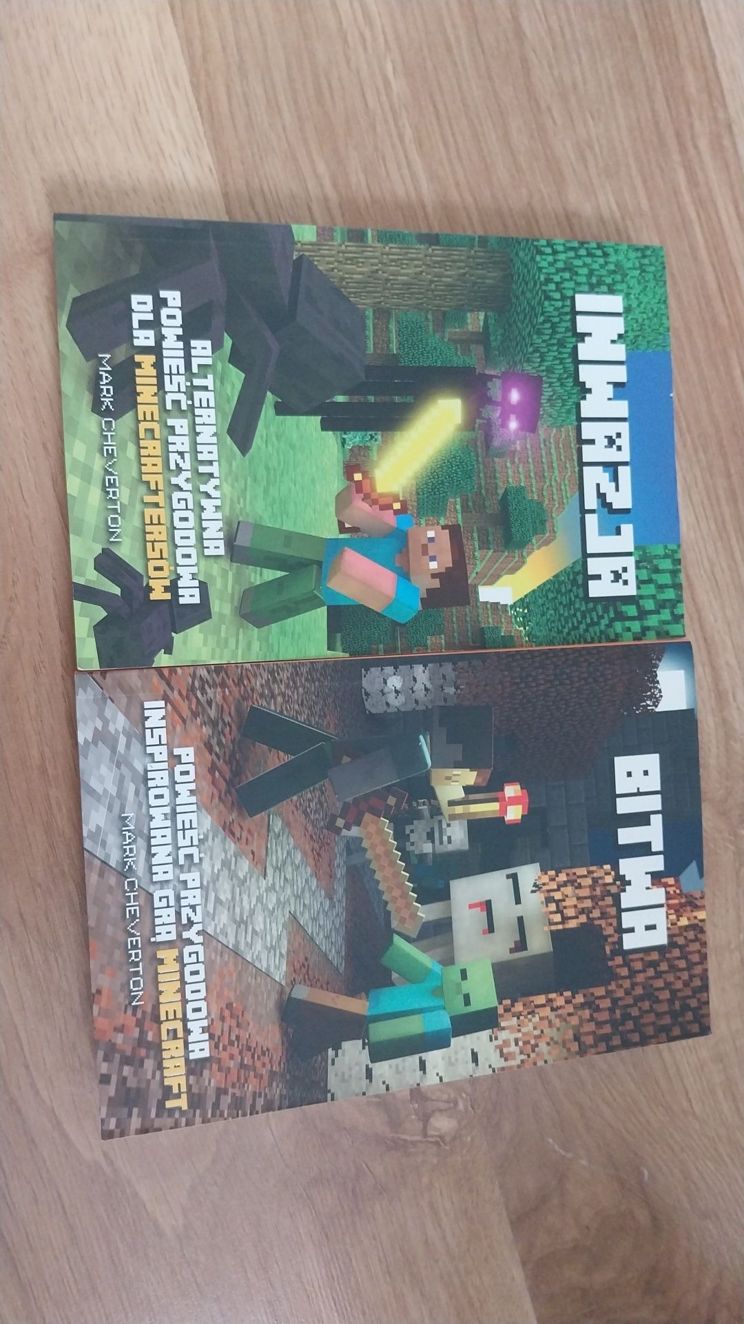 2 Książki Minecraft + 1 gratis