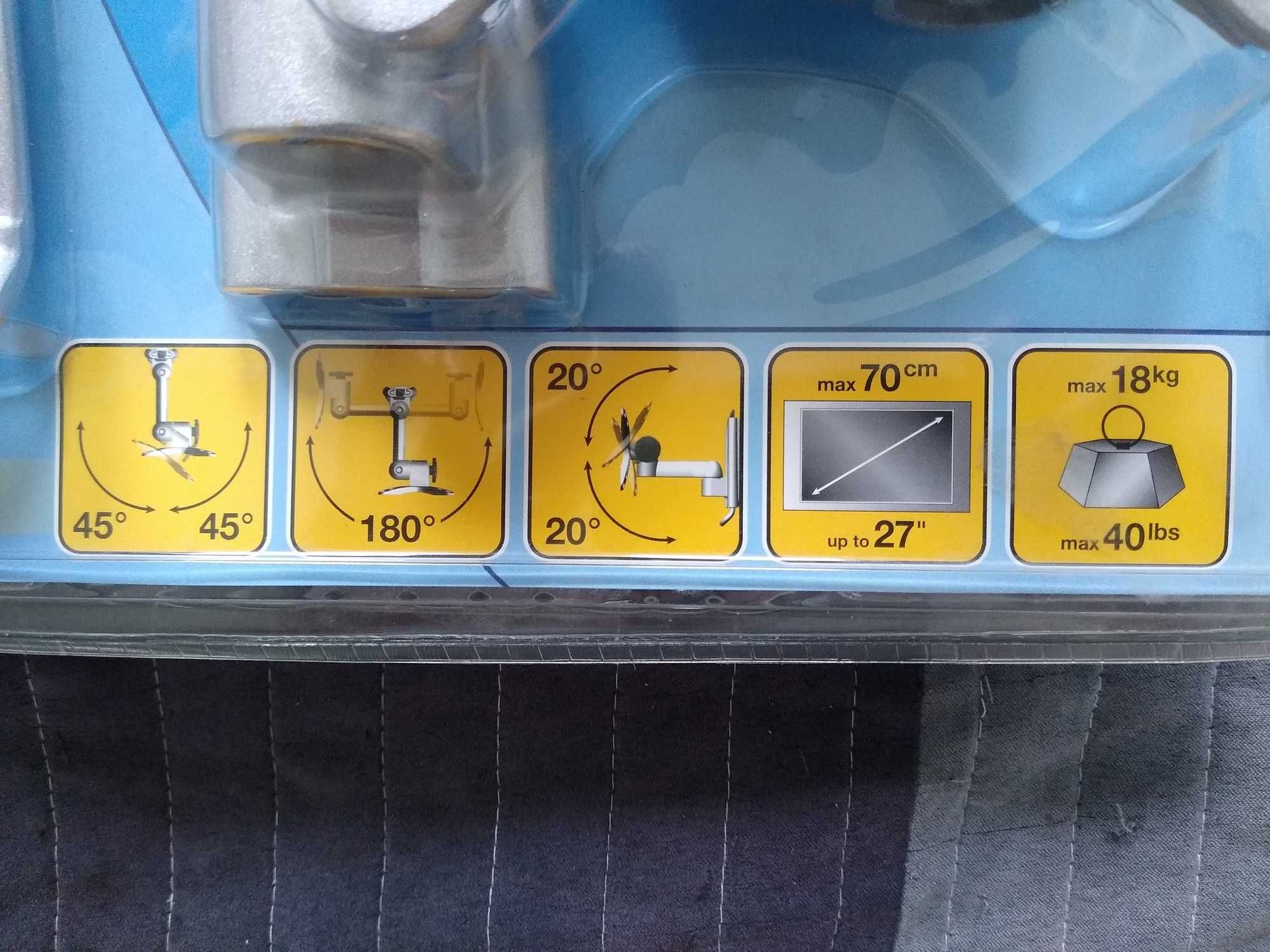 CASE LOGIC - uchwyt ścienny  na telewizor, monitor