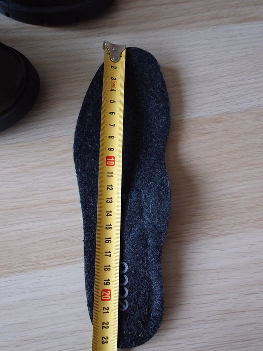 Botki buty Ecco rozm 36, skóra, super