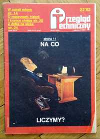 Przegląd Techniczny 22'83 z 29 maja 1983 prl stara gazeta magazyn