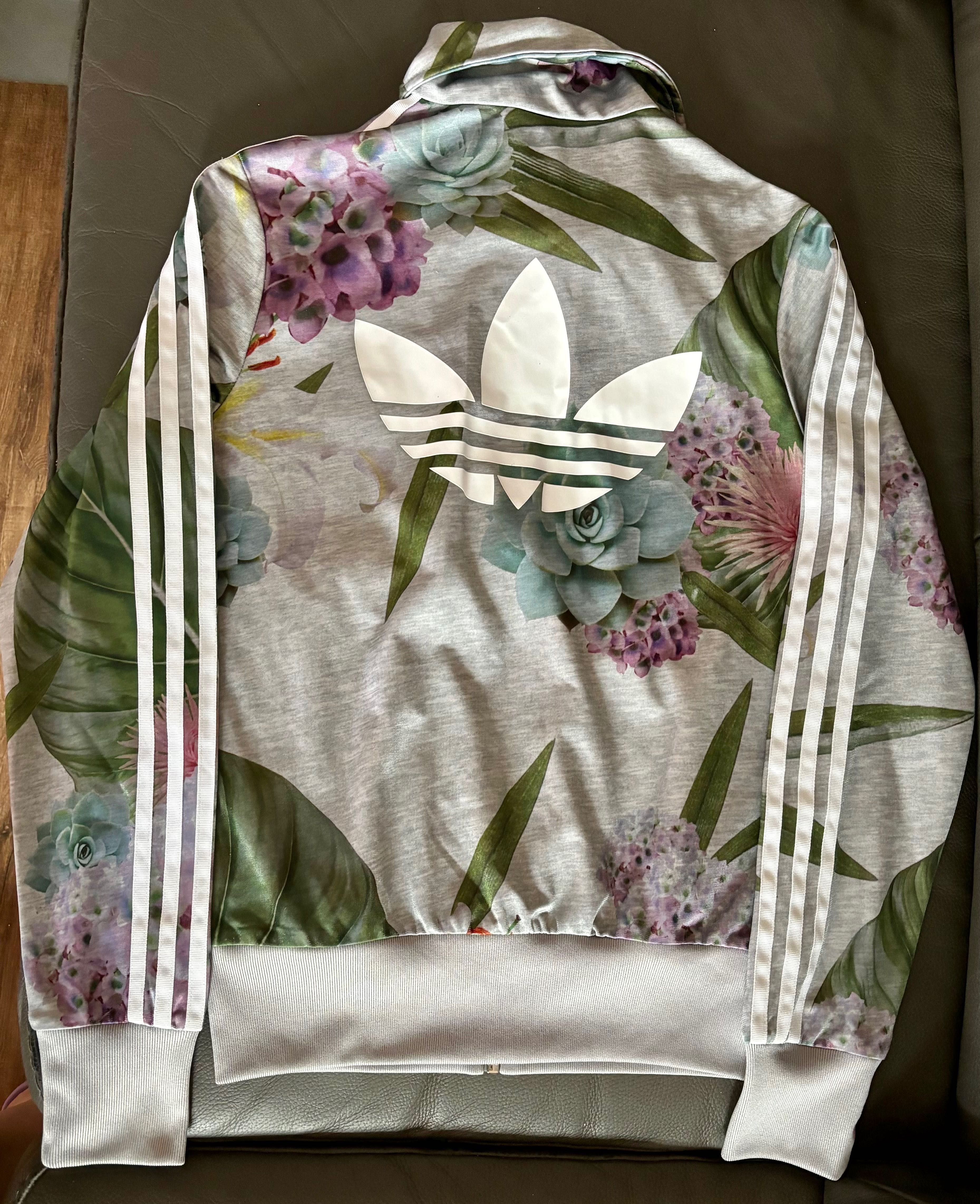 Bluza damska adidas kwiaty, kwiatowy print, wzór AK0636 rozmiar 34 36