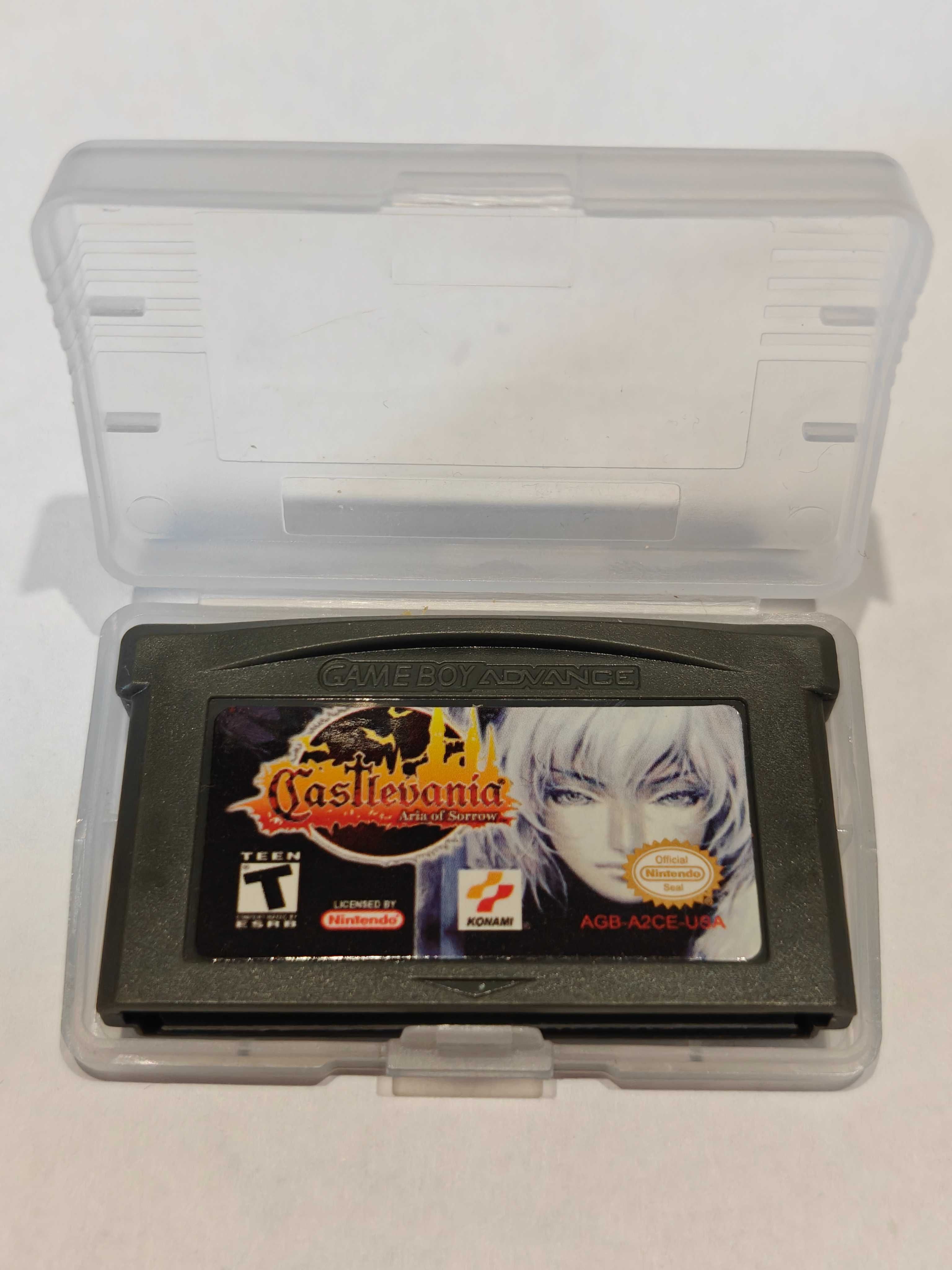 Castlevania Aria of Sorrow game boy gbc gba color advance