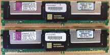 Kingston 4GB KVR667D2D8F5K2/4G PC2-5300 CL5 ECC