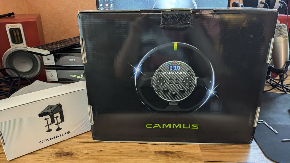 Ігрове кермо для сімрейсингу Cammus C5