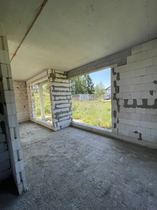 Sprzedam działkę budowlaną z rozpoczętą budową domu