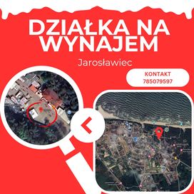 Jarosławiec - działka na wynajem