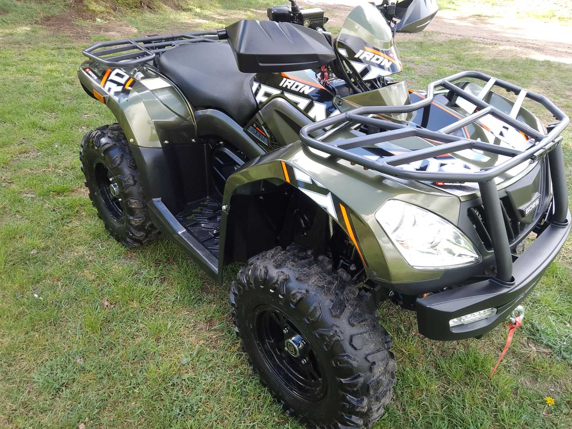 Quad Goes Iron Cf Moto*450 4x4 *alu *wciągarka *światła LED*dokumenty*