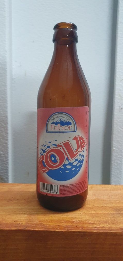 Butelka Kolekcjonerska Cola Faber