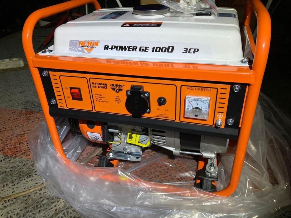 Генератор 1,1 кВт Ruris R-POWER GE 1000 новый