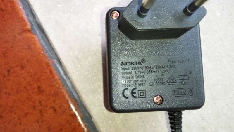 Carregador Nokia