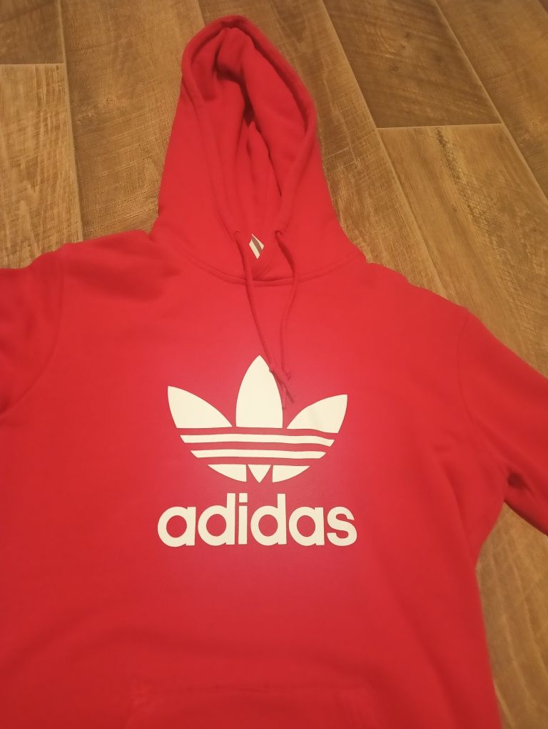 Bluza Adidas XS czerwona