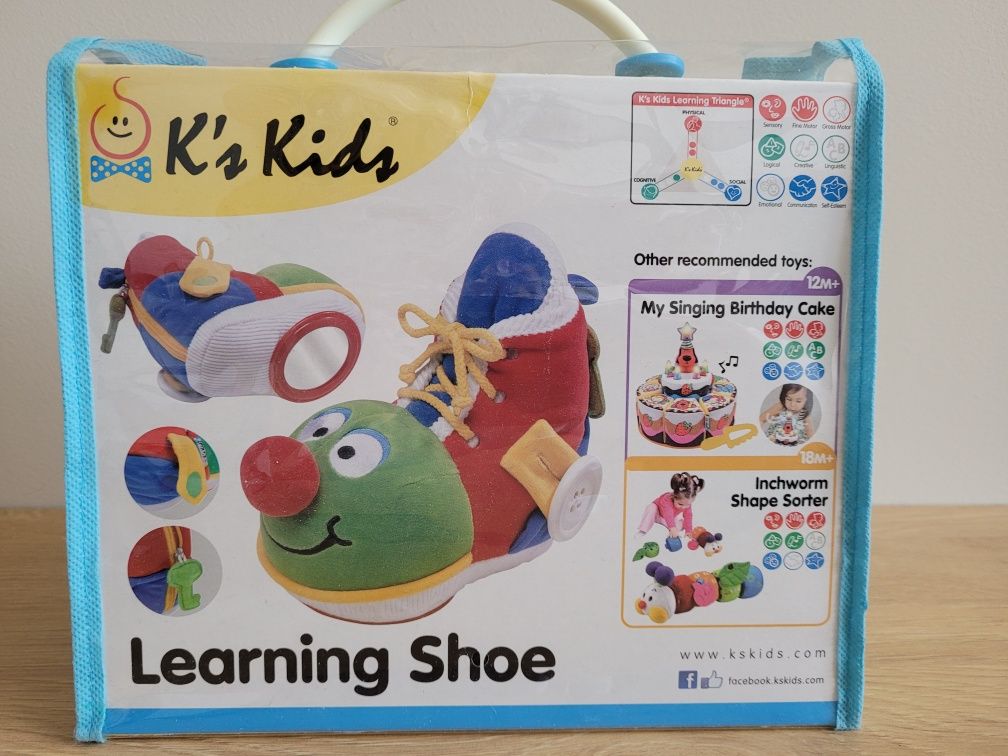 Uczący but sznurowanie ubieranie K's Kids sensoryczna edukacyjna