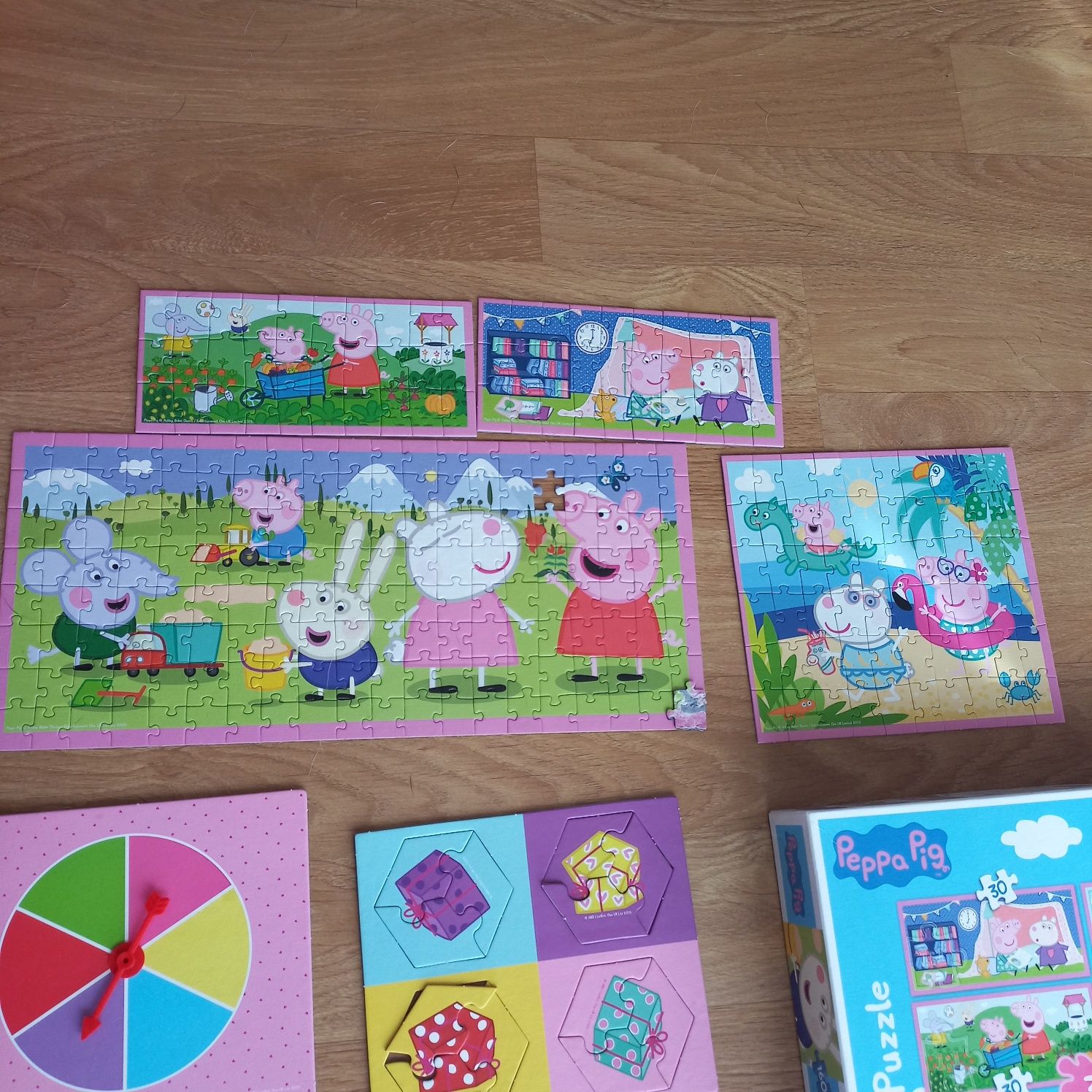 Gra i puzzle świnka peppa