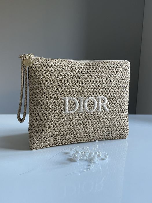 Dior kosmetyczka ratanowa