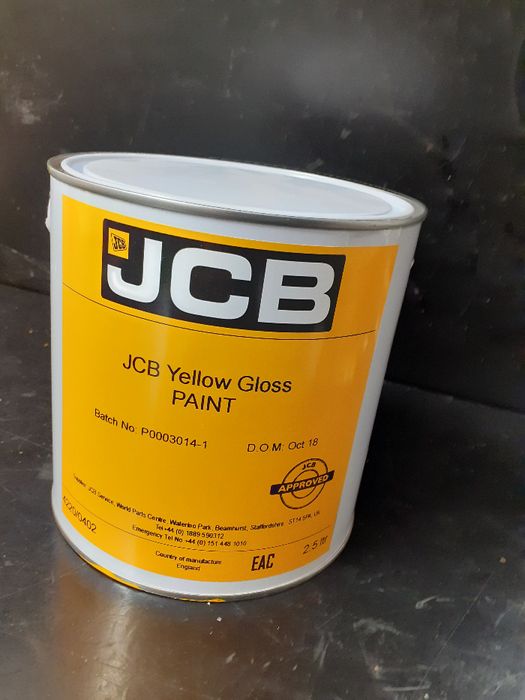 Farba JCB zółta ORG 2,5L