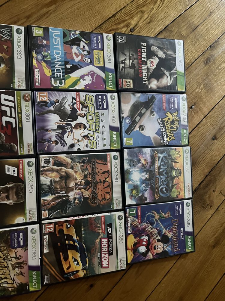 X box 360 s kinect 280 gb + ігри
