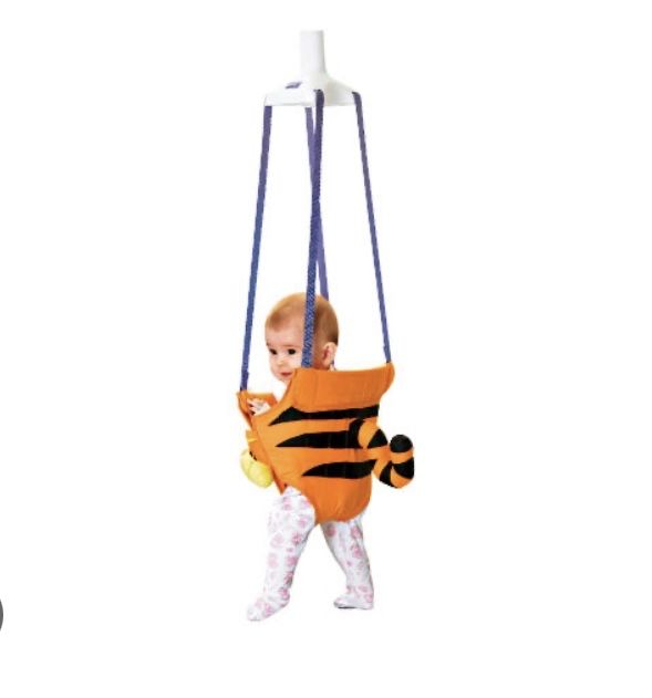 Huśtawka skoczek Disney Tygrys 4-13 mies dla dzieci na futrynę