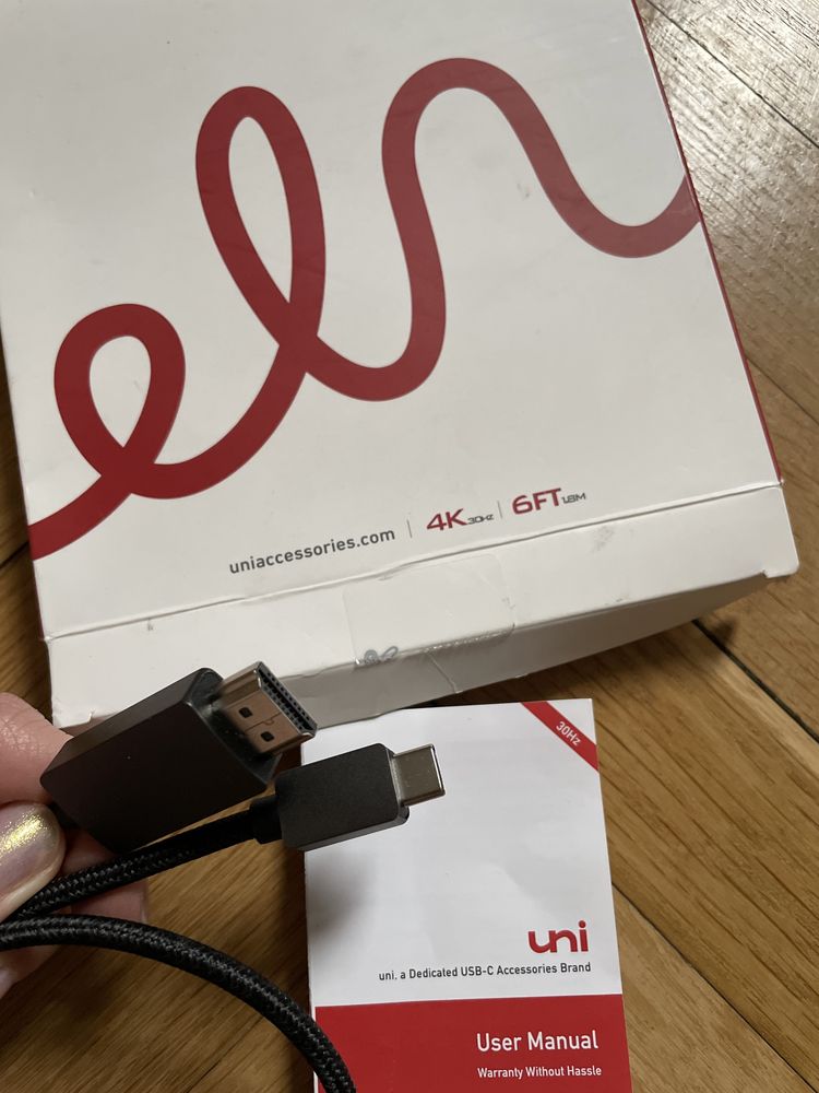 USB-C to HDMI kabel nowy