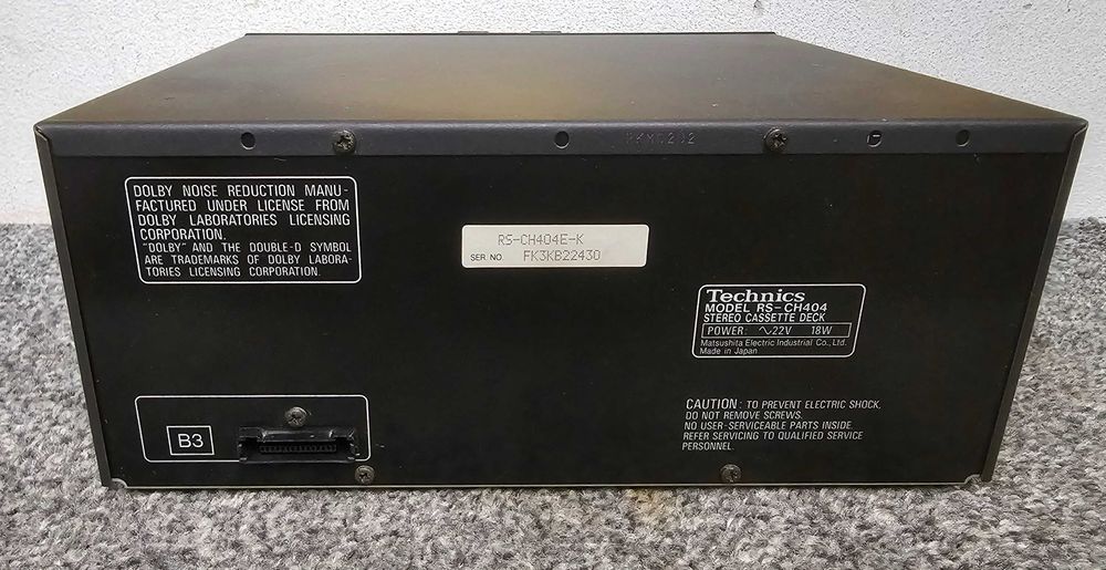 Deck Technics RS-CH404. wysyłka OLX