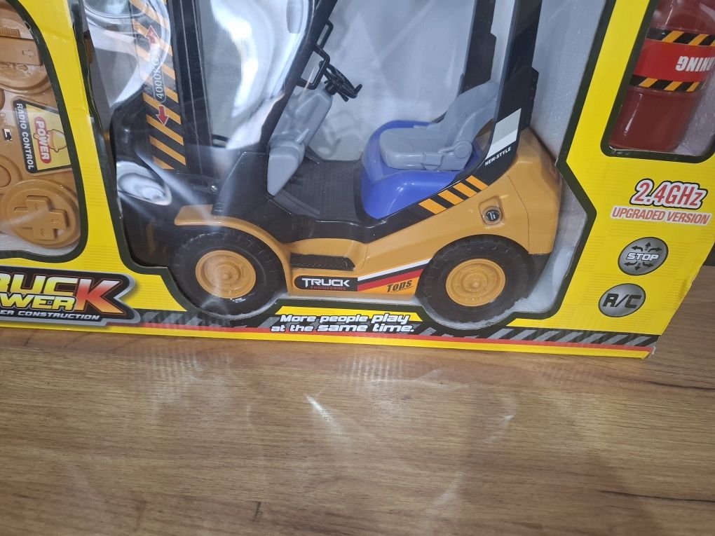 Wózek widłowy zdalnie sterowany R/C na pilota dla dzieci