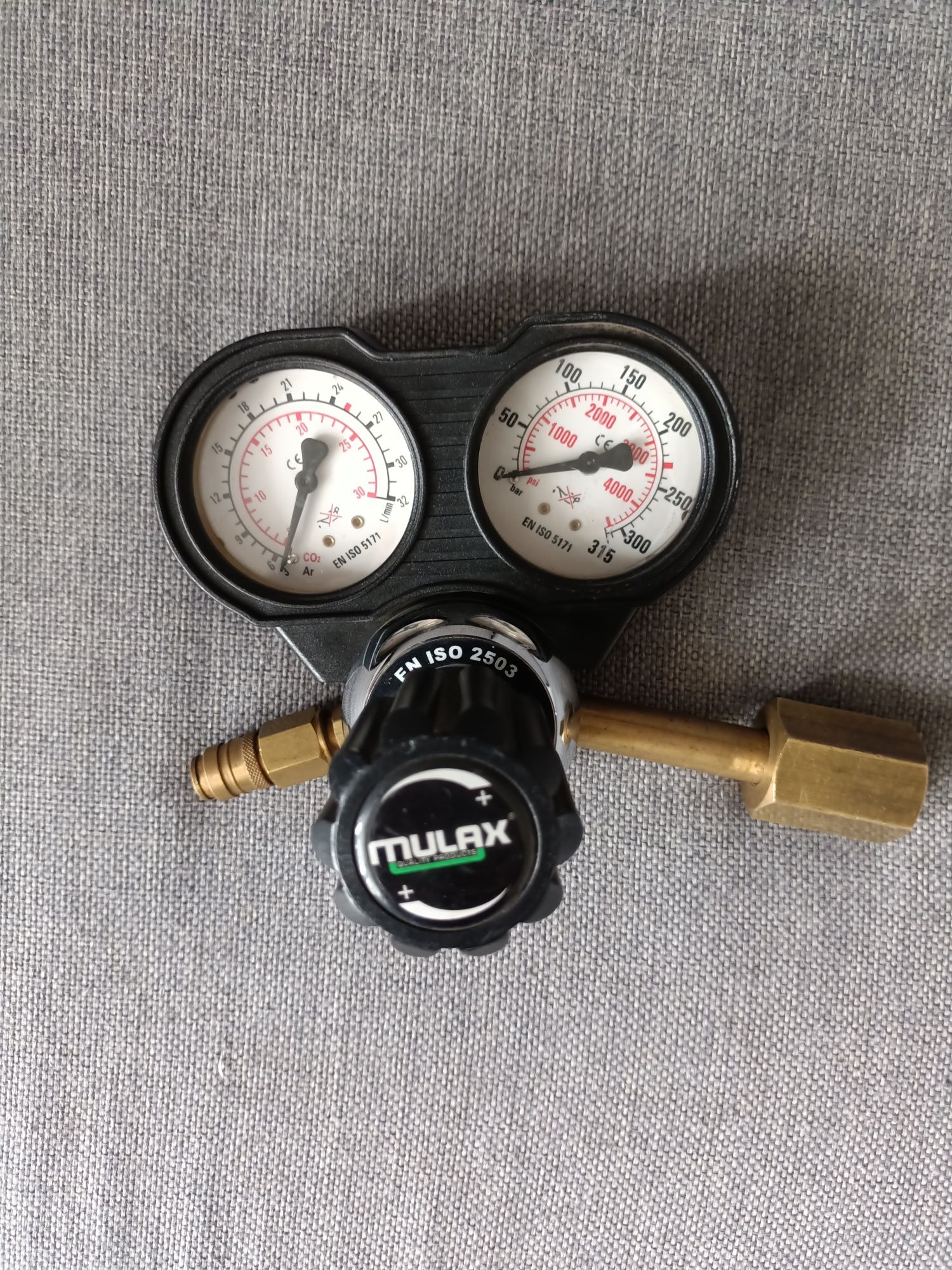 Reduktor butlowy Argon/CO2