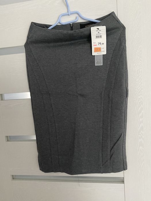 Olowkowa spodnica Reserved 38