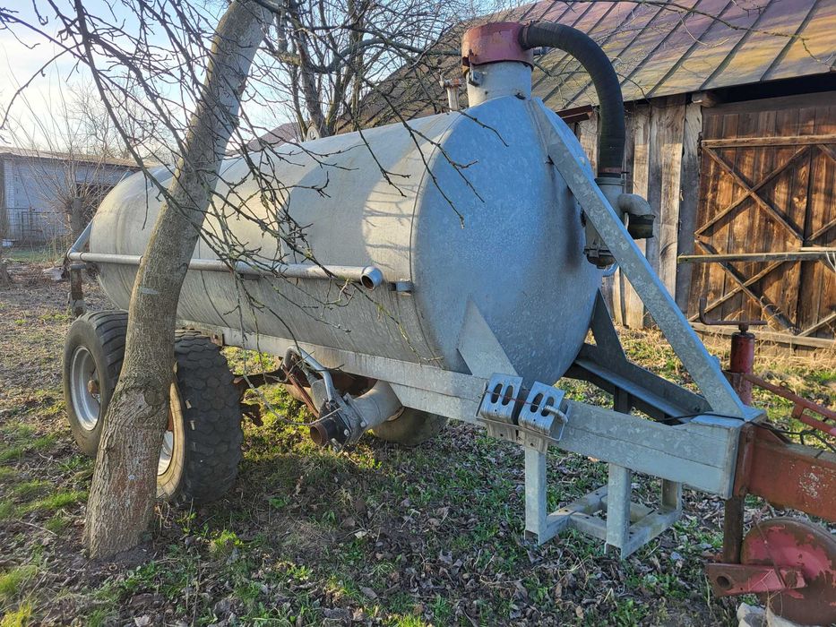 BECZKOWOZ 6000 litrów, rama, przyczepa