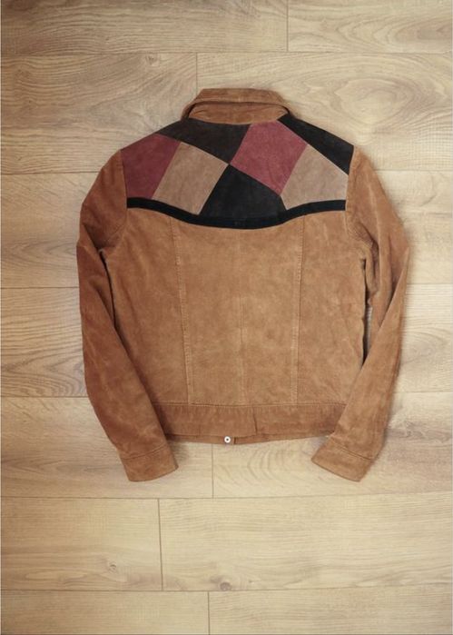 Замшева куртка.  міжсезонна MNG в вінтажному стилі