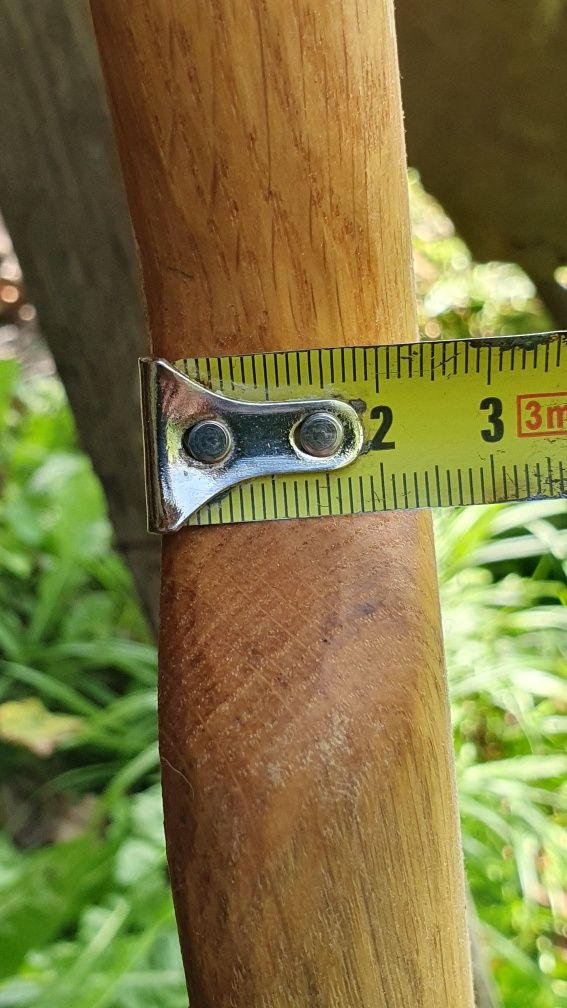 Dębowa deska do krojenia ~70 cm Impregnowana olejem lnianym Rękodzieło