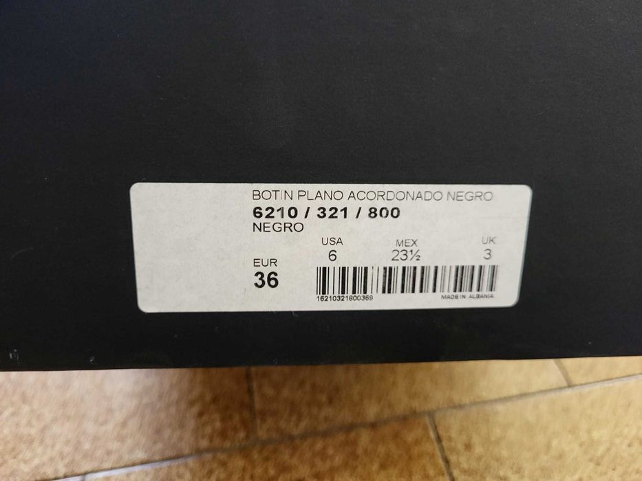 Botas de mulher Massimo Dutti em pele nº36