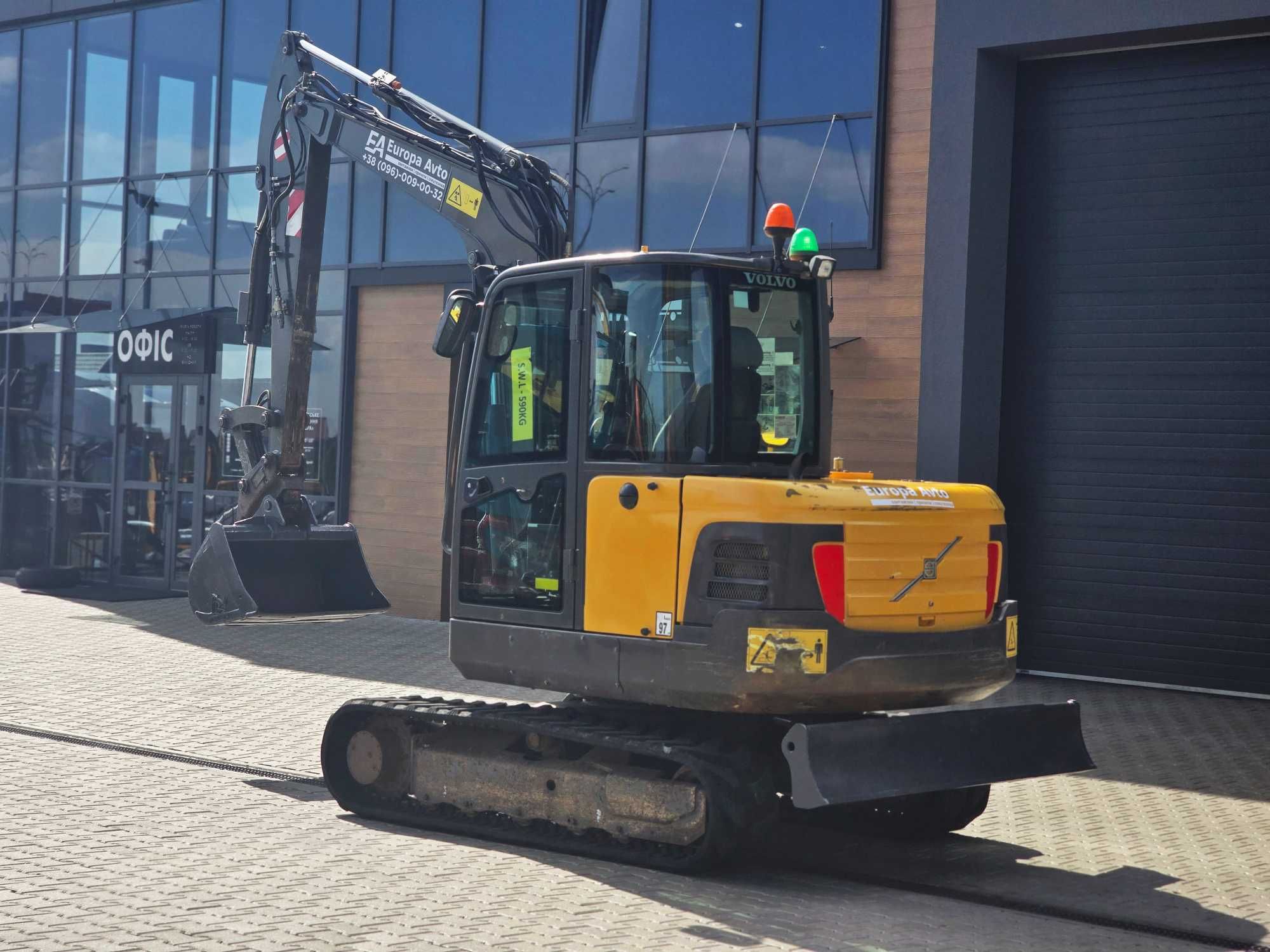 Volvo EC55C | 2016| Міні-екскаватор