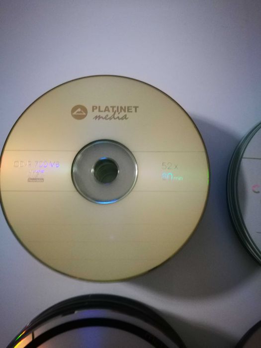 Czyste płyty CD i DVD