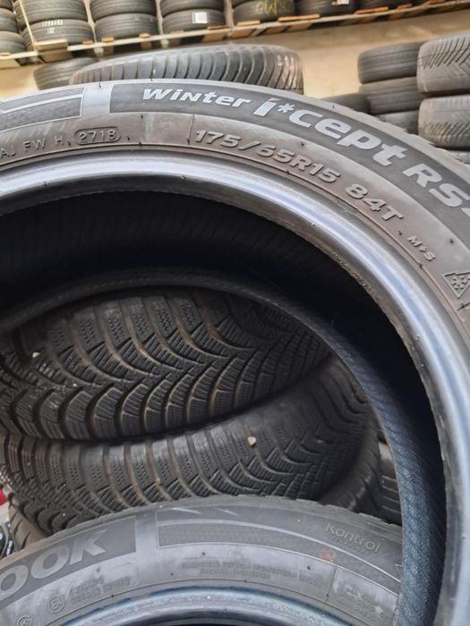 Opony zimowe hankook 175x 65 x15 4 sztuki