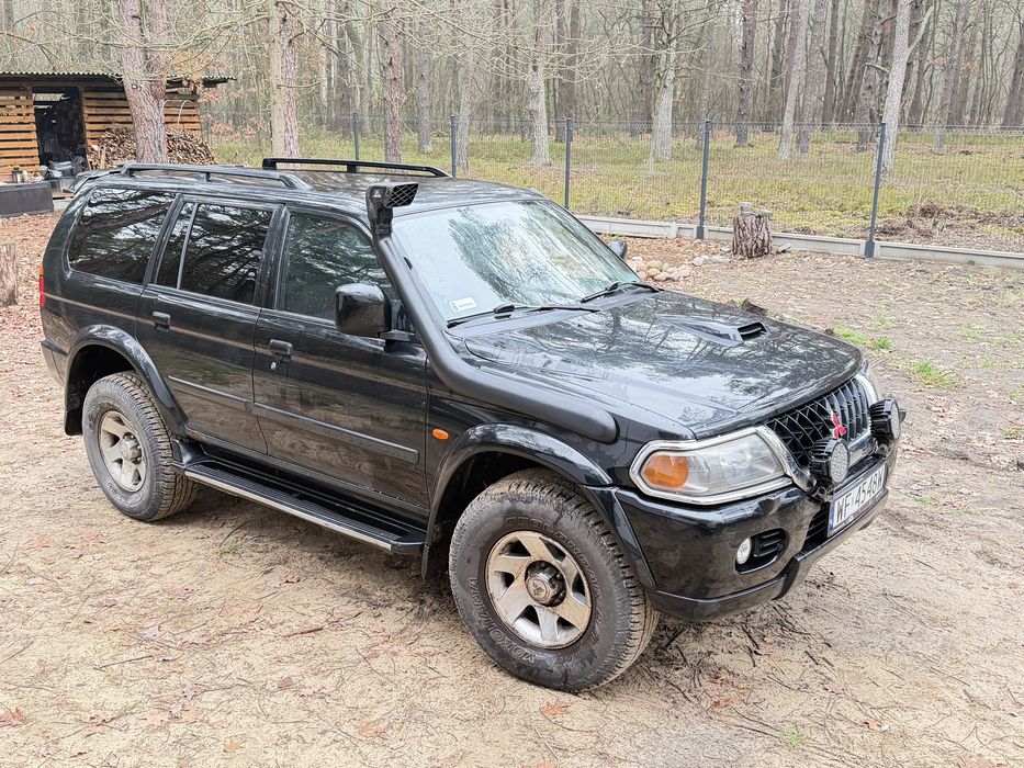 Pajero Sport  pod wyprawy.