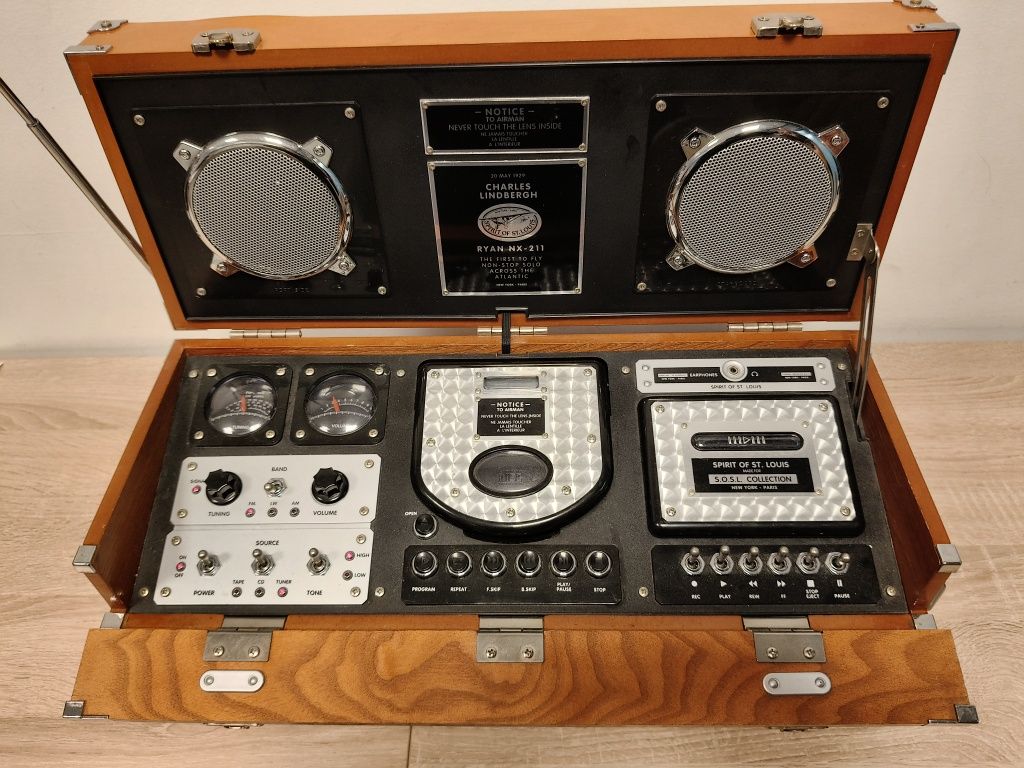 vintage Sprzęt audio orginalny Bumbox SPIRIT OF ST.LOUIS RYAN NX 211