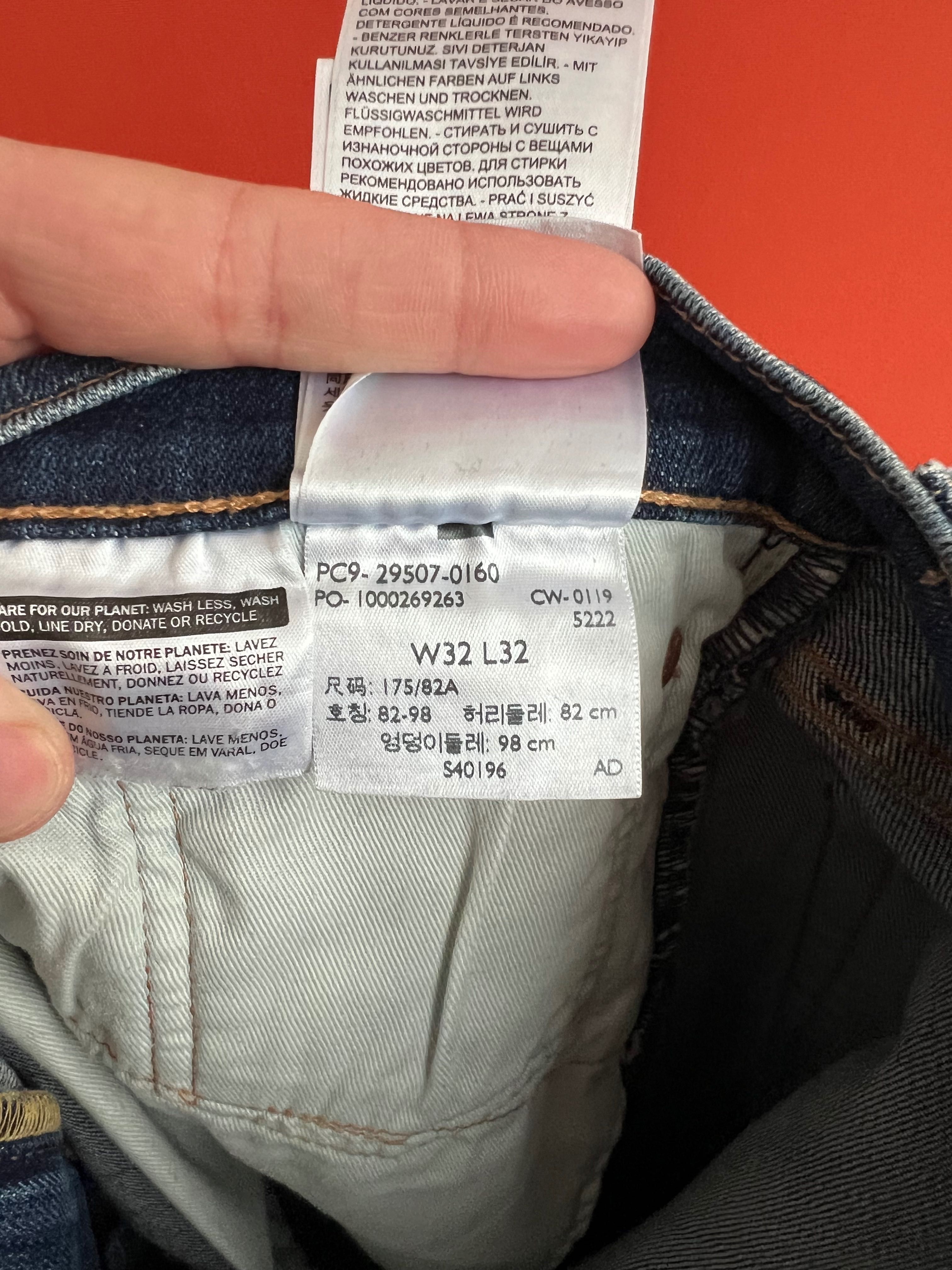 Levis Levi’s Premium оригинал мужские джинсы штаны размер 32 33 Б У