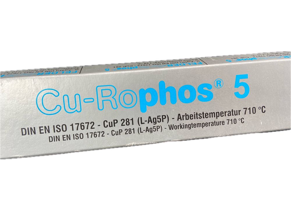 Припій твердий FELDER L-Ag5P (Cu-Rophos® 5) 1 кг.