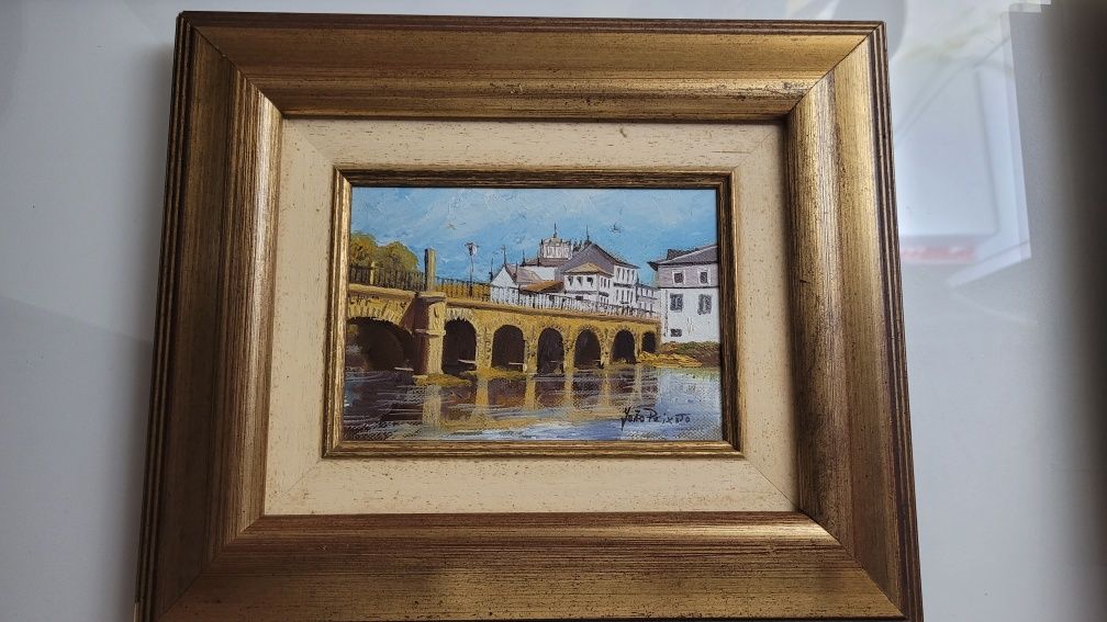 Quadro oleo João Peixoto