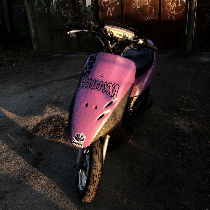 Honda Dio Af-34 на легкому тюнінгу