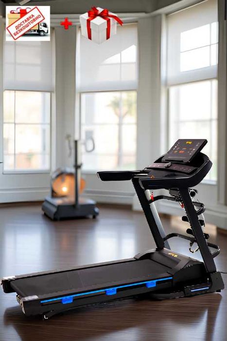 Бігова доріжка електрична H501М + Масажер + Гантелі Безкоштовна достав