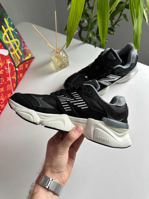 ТЕРМО! New Balance 9060 Black White Gore-Tex 40 41 42 43 44 45 46 GTX