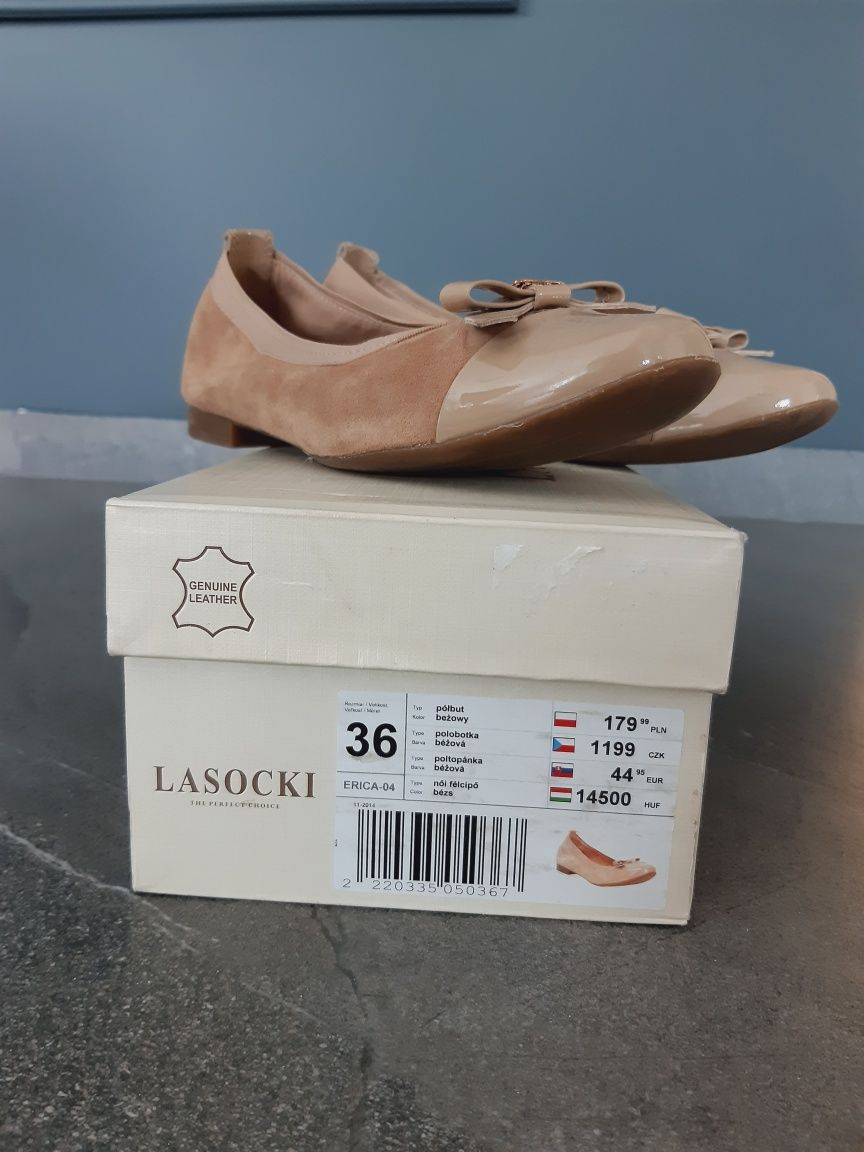 Półbuty damskie Lasocki r.36