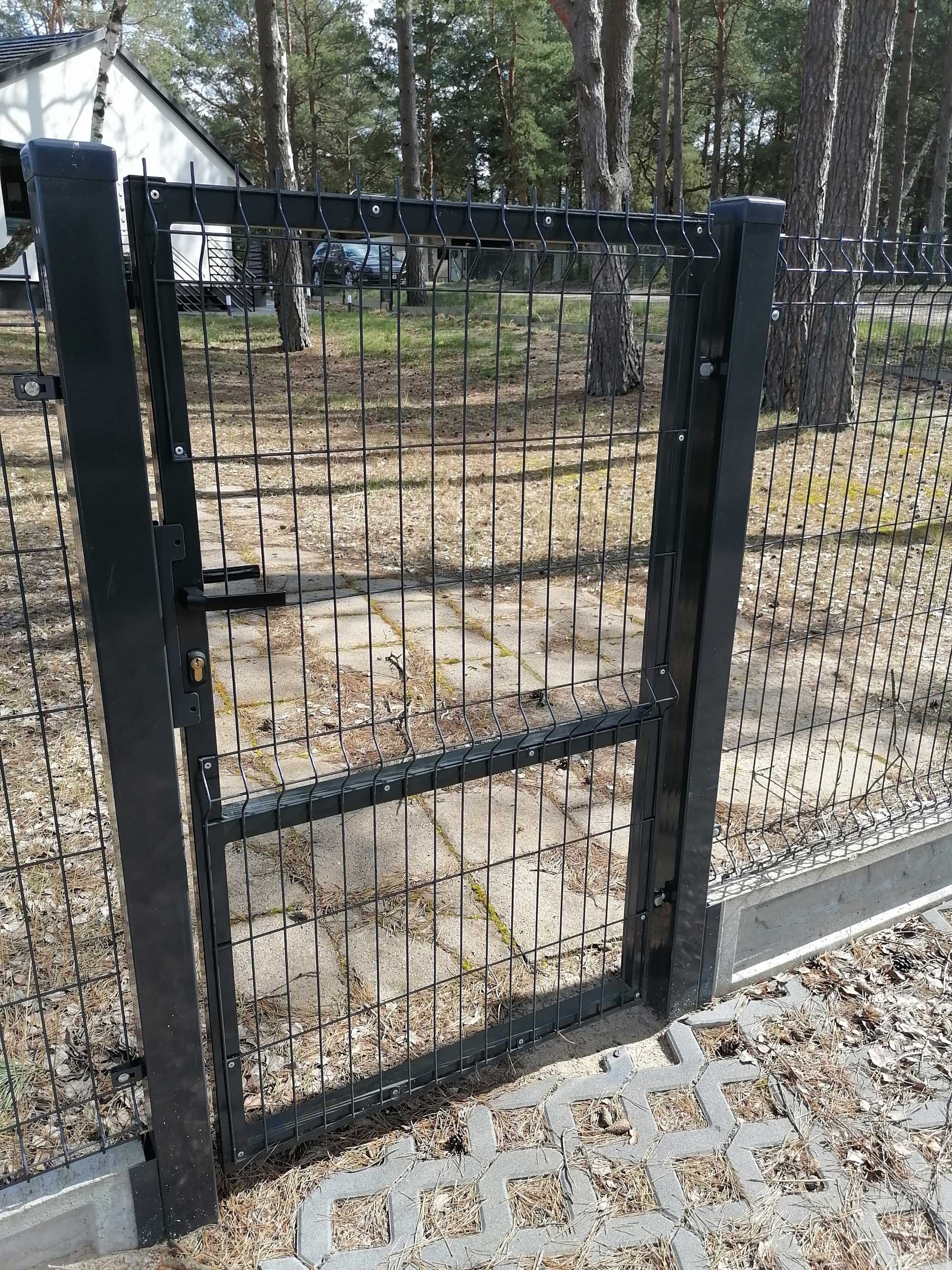 Ogrodzenie 3D brama dwuskrzydłowa przesuwna furtka przęsło Palisada