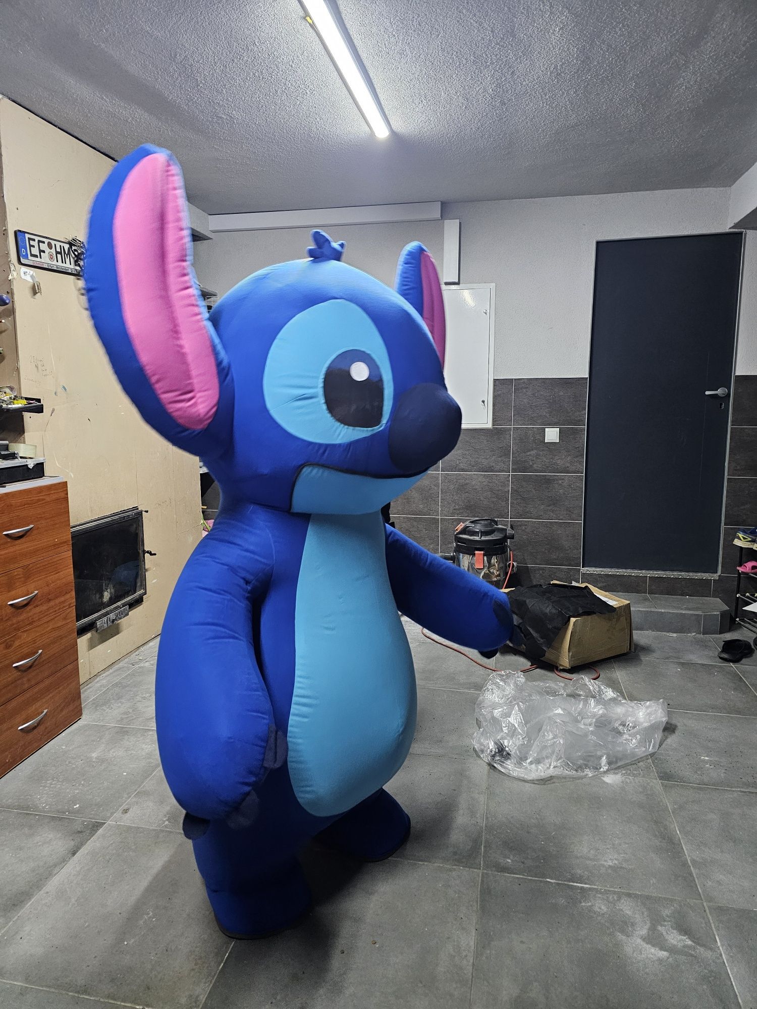 Wynajem stroju stitch dmuchane przebranie