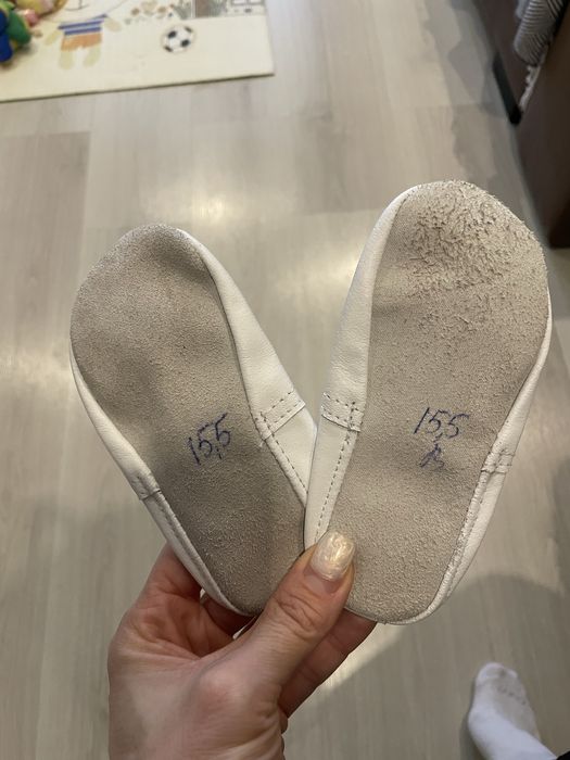 Чешки шкіряні, 15.5 см