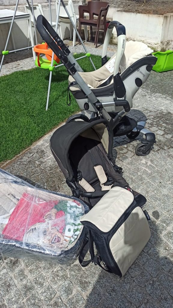 Carrinho de bebê Concord Intense com Isofix + alcofa + babycock + mala