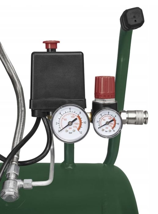 Безмасляний компресор тихий 1100Вт 68db Parkside PSKO 248 A1