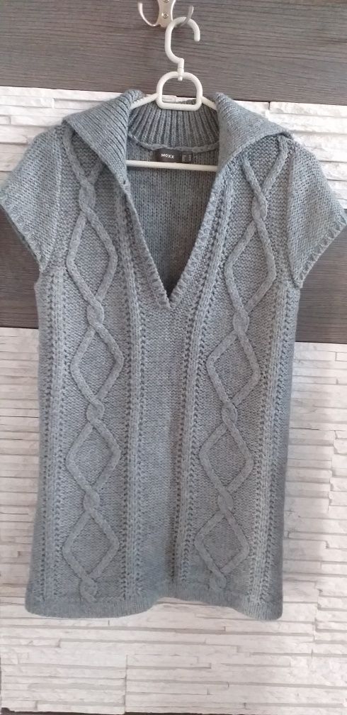 Sweter M MEXX - siwy